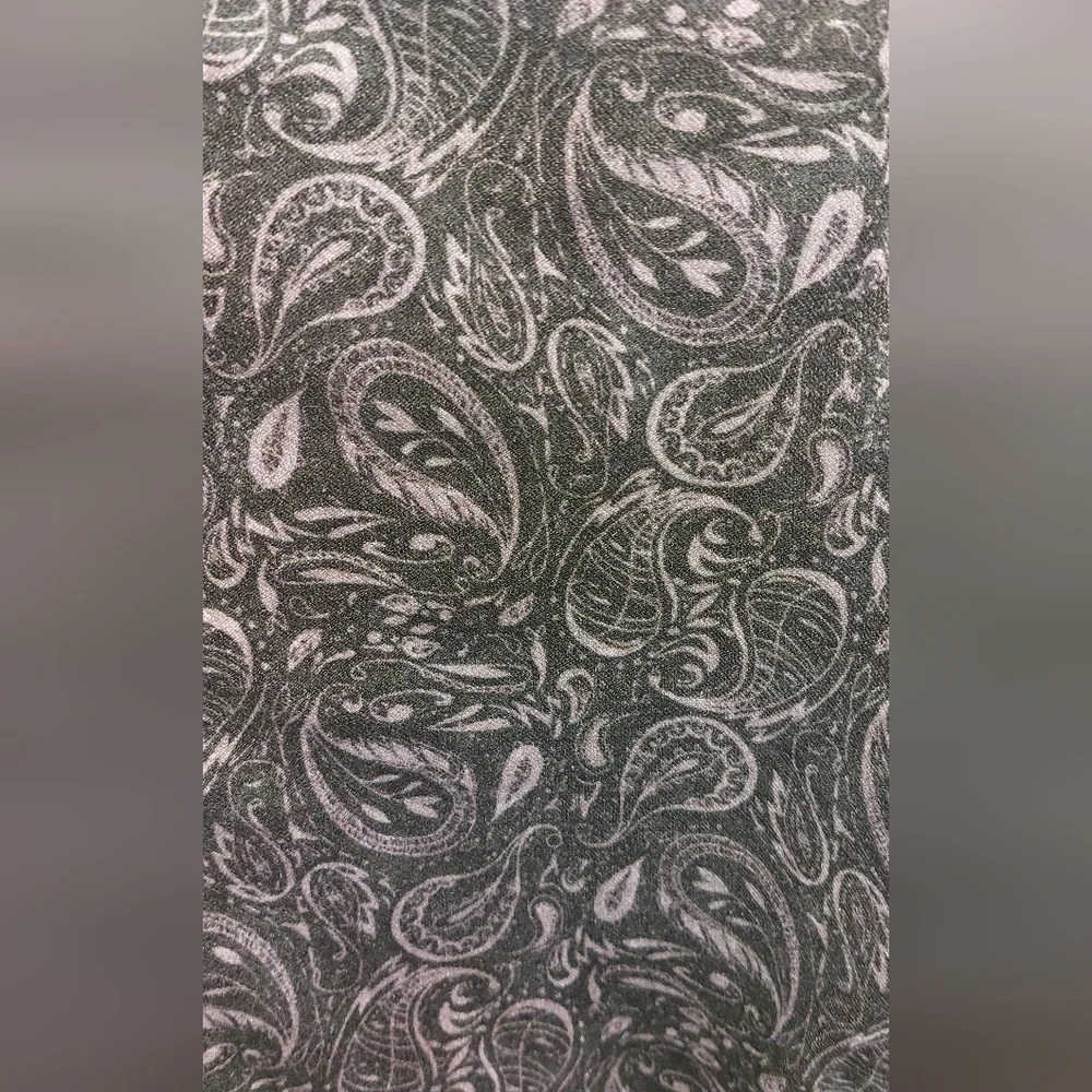 Anthropologie AG The Stevie Velvet High Rise Skinny Jeans Paisley Print - Picture 7 of 12